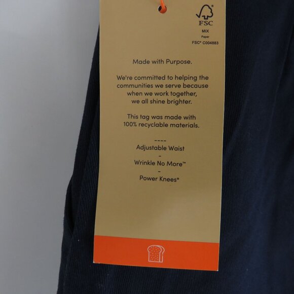 French Toast Boys Relaxed Fit Navy School Uniform Pants Size 10 NWT - Picture 4 of 6